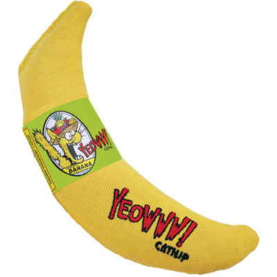 Yeowww Catnip Cat Toy Banana Yeowww Catnip Cat Toy Banana